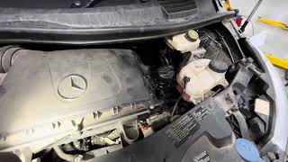 MERCEDES METRIS BREATHER ASSEMBLY REPLACEMENT NOT A RECOMMENDED DIY JOB [upl. by Ennirok]