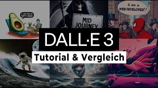 DALLE 3 KIBilder kostenlos erstellen Besser als Midjourney [upl. by Nerti]