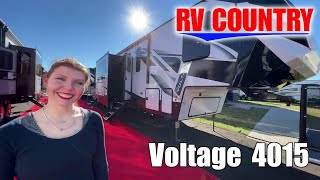 Dutchmen RVVoltage4015  by RV Country of Fresno CA Mesa AZ Fife WA Mt Vernon WA Coburg OR L [upl. by Aprilette37]