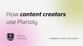 How to use Planoly [upl. by Arol]