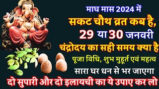 2024 सकट चौथ कब है  29 या 30  Tilkut Chauth  करे ये एक अचूक उपाए सारी मनोकामनाएं होगी पूरी [upl. by Pitzer45]