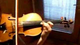 Fine 19th Century German Violin  Excerpt Wieniawski Legend [upl. by Atsirhc326]