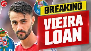 BREAKING NEWS Porto ReSign Fabio Vieira On Loan [upl. by Rangel]