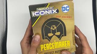 📦 Unboxing Iconix Peacemaker Project Butterfly de heroclix [upl. by Letnuahc]