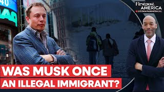 Elon Musk Allegedly Worked Without Visa Before Billionaire Success Report  Firstpost America [upl. by Laehcimaj675]