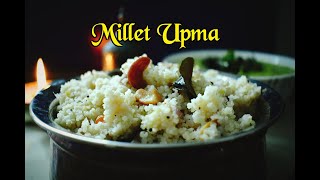 Millet Upma Instant Pot Millet Upma How To Make Millet Upma [upl. by Gainer18]