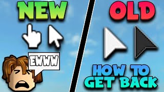 How To Get The OLD Roblox CURSOR BACK [upl. by Aihsaei257]