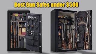 Top 5 Best Gun Safes Under 500 In 2022 [upl. by Nirda]