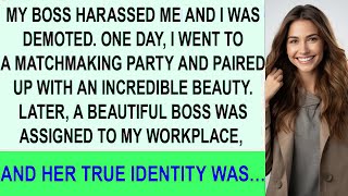 My boss harassed and demoted me One day a beautiful boss came to my workplace and she actual [upl. by Bravar]