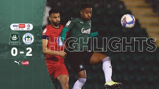 Highlights  Plymouth Argyle 02 Wigan Athletic [upl. by Maker]