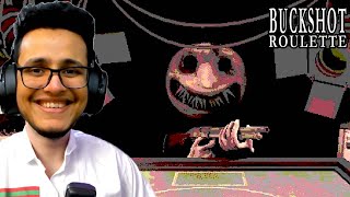 I Gambled My Life in Buckshot Roulette Horror Game [upl. by Llenroc]