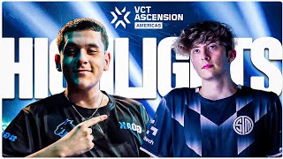 EPIC GAME TSM vs AK  HIGHLIGHTS  VCT Ascension Americas 2024 [upl. by Towill]