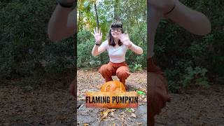 Easy Halloween Science Experiment  Flaming Pumpkin science stem halloween diy experiment [upl. by Danna]