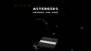 Asteroids Machine Type Atari 5200 [upl. by Fillbert264]