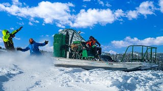 ¿Es Este Aerobote el Mejor Vehículo Para Pasear en Nieve ¡Esto Volará tu Mente [upl. by Anital408]