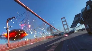 Golden Gate Bridge Collapse Game Play  Call of Duty Advance Warfare [upl. by Caputto303]