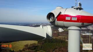 Errichtung einer Windkraftanlage Enercon E115 Lüdenscheid [upl. by Abraham]