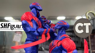 COMPARISON SH Figuarts VS CT Toys Spider Man 2099 [upl. by Fital425]