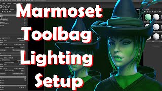 Marmoset Toolbag Lighting and Material SetUp [upl. by Leemaj]