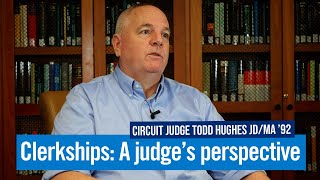 Clerkships  Judge Todd Hughes 92 US Court of Appeals for the Federal Circuit [upl. by Farrow]