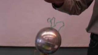 Van de Graaff Generator Demo [upl. by Nywra]