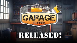 Garage Flipper  Release Trailer  STEAM [upl. by Ellehcim]