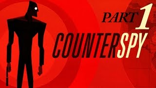 Counterspy Walkthrough  PART 1  Nuclear Strike on the MOON PS4  PS3 Gameplay [upl. by Enyad613]