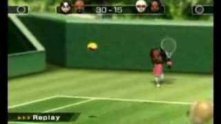 Wii Sports  Tennis Single Game [upl. by Annahael]