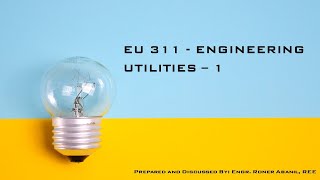 Engineering utilities 1  Topic 1 – Electrical Theory [upl. by Atiluap416]