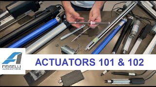 Linear Actuators 101  Actuator Basics how they work how you run them and whats inside an Actuator [upl. by Elleirad]