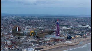 The D Day Darlings Switch On Blackpool Lights [upl. by Nwahsid]