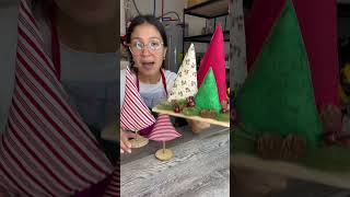 Pinos navideños diy shortvideo christmas fyp [upl. by Annawak]