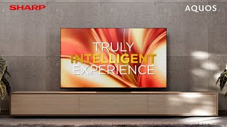 Sharp AQUOS XLED GU8500 amp TRU GN7000 The Ultimate Intelligent 4K TV Experience [upl. by Llorrac]