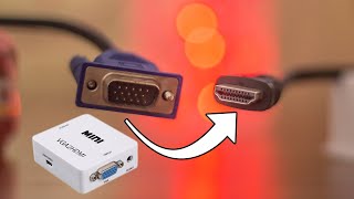 From VGA to HDMI ConverterAdapter [upl. by Yehudit862]