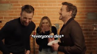 the marvel cast being the best cast for about 3 minutes [upl. by Dis]