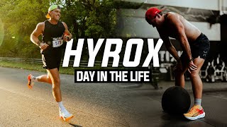 Day in the Life Training for HYROX [upl. by Oisacin]