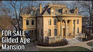 FOR SALE 1900 Gilded Age Mansion with Tiffany Designed Interior [upl. by Liarret]