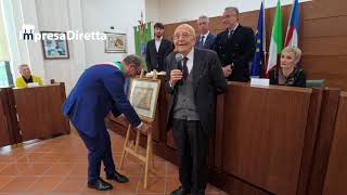 CONFERITA LA CITTADINANZA ONORARIA AL PROF SABINO CASSESE [upl. by Inaliak592]