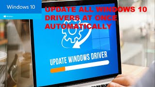 HOW TO UPDATE DRIVERS IN WINDOWS 10  How to Update All Drivers on Windows 10 automatically in 2021 [upl. by Llebpmac303]