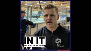 Robert Lammie Scot Olympic Curler Reacts To European Curling Championships 2024 Win Over Norway [upl. by Funch]