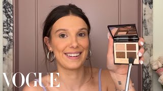 Millie Bobby Browns Date Night Beauty Routine  Beauty Secrets  Vogue [upl. by Adachi87]