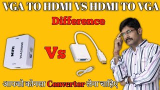 VGA to HDMI amp HDMI to VGA Converter  How to Use [upl. by Brit820]