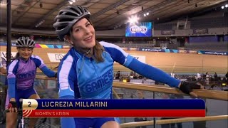 Lucrezia Millarini  The Games Keirin 12th May 2022 [upl. by Rue]