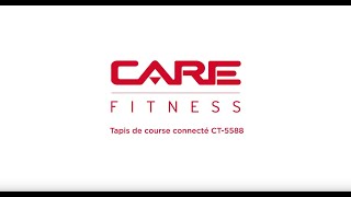 Tapis de course connecté  16kmh  CARE  CT55882  KINOMAP [upl. by Zane]