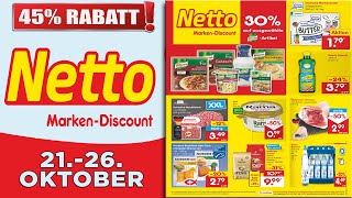 NETTO Prospekt – Angebote ab 21102024 [upl. by Araz109]