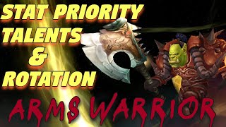 TBC Arms Warrior PvE QUICK Guide  Stat Priority Talents and Single Target Rotation [upl. by Hoban]