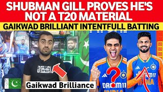 Ruturaj Gaikwad Brilliant Intentfull Batting  Gill PROVES Hes Not a T20 Batter  India Vs Zim [upl. by Airoled]