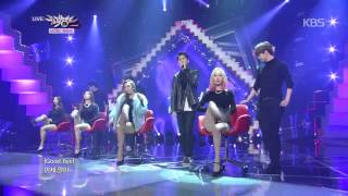 HIT 뮤직뱅크효린X주영HyolynXJooyoung  지워Erase20141212 [upl. by Nolyaw]