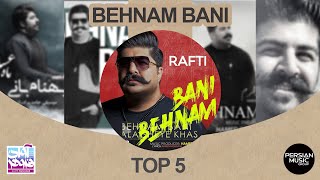 Behnam Bani  Top 5 Songs I Vol 2  پنج تا از بهترین آهنگ های بهنام بانی [upl. by Annayhs851]