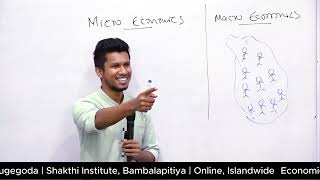 Difference between Microeconomics and Macroeconomics  Economics English Medium [upl. by Gebler15]